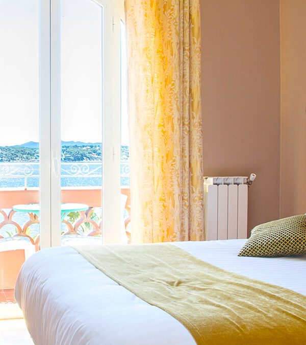 Standard rooms with full sea view